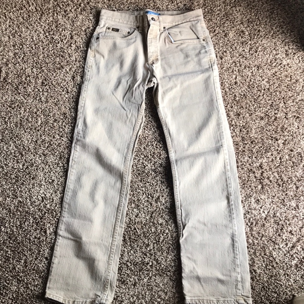 Men’s Lee Classic Fit Pants in Khaki size 32x32